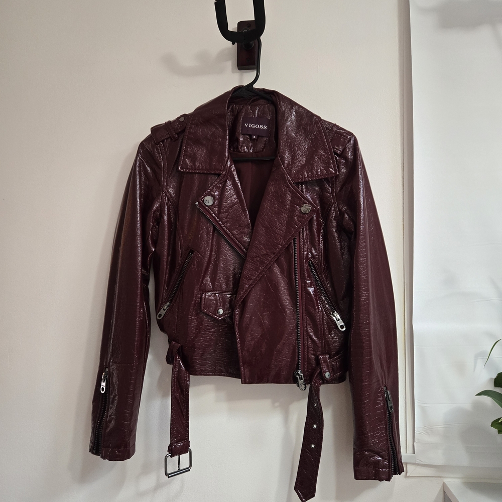 Red Vinyl Jacket